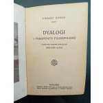 Ernest Renan Dyalogy a filozofické fragmenty