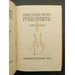Maria Dąbrowska Pisma wybrane Tom I-III Wydanie I