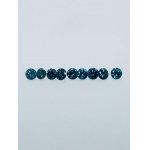 9 DIAMONDS ENHANCED 1.7 CT FANCY INTENSE BLUE* - VS -SI - AI30701-4
