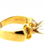 GOLD RING 18K 10.70 GR WITH DIAMONDS FOR 1.50 CARATS - RNG30407