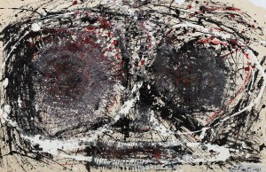 Teresa Tyszkiewicz, z serii Gęby, 1987