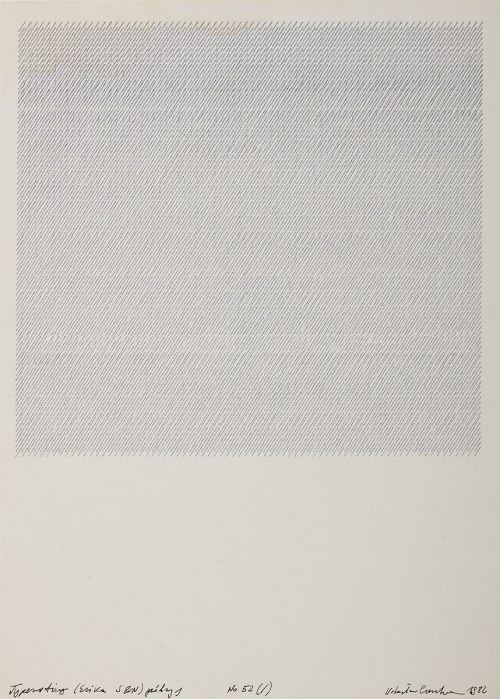 Witosław Czerwonka, No 52 z cyklu Typewriting, 1982