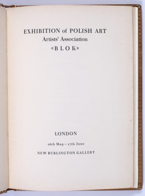 [Block of Professional Artists] Exhibition of Polish Art Artists Association 