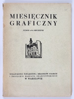 Graphic Monthly. Redakteure. Stanisław Piotr Koczorowski, Tadeusz Cieślewski Sohn, Marian Drabczyński. R. 2, Nr. I (Januar 1938) - Nr. 4-5-6. Warschau [1938].