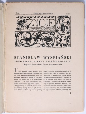 Graphic Arts Monthly. Editors. Stanisław Piotr Koczorowski, Tadeusz Cieślewski Son, Marian Drabczyński. R. 2, no. I (January 1938) - nos. 4-5-6. Warsaw [1938].