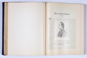 CHEŁMOŃSKA Marya - Biographical album of distinguished Poles and Polish women of the 19th century. Published through the efforts and circulation [...] under the direction of the editorial committee [...]. Vol. 1-2. Warsaw 1901-1903