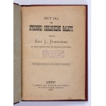 DUNIKOWSKI L. Emil - Rzut oka na stosunki geologiczne Galicyi. Skreślił [...] Nakładem Redakcji Sztandaru Polskiego. Lwów 1879