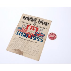 Polish Daily. Polnisches Tages-Bulletin. Donnerstag, 3. Mai 1945; Braunschweig. Nr. 17.