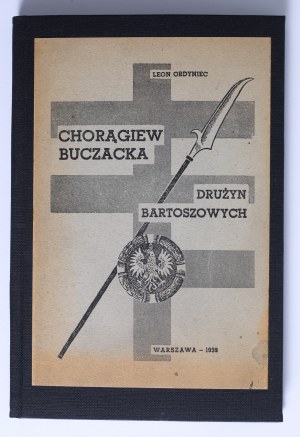 ORDINIEC - Buczacka Choragna der Bartosz-Kader. Mit 51 Abbildungen, 4 Tabellen und einer Karte. Warschau 1939.