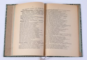 Galician address guide with consideration of Silesia and Bukovina. Zeszyt I. Cracow 1890. published by Kazimierz Bartoszewicz.