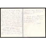 FOCH Julie (Bienvenüe) - List do Prezydenta Rady Ministrów Ignacego Jana Paderewskiego. Dat. Paryż 18 VI 1919 r.
