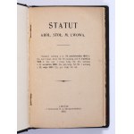 [Statut Miasta Lwowa] STATUT Król. Stoł. M. Lwowa. nadany ustawą z d. 14. października 1870 r.,[…] Nr. 90 i ustawą z 25 maja 1909. Dz. ust. kraj. Nr. 66. Lwów 1918. Z Drukarni W. A. Szyjkowskiego.