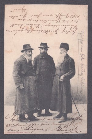 [JUDAICA] Group of Jews 1904. publ. 