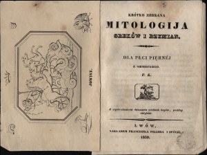 Briefly collected mythology of the Greeks and Romans: for the fair sex: from the German F. K. Lvov 1839