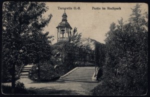 Tarnowskie Góry. Tarnowitz O.-S. Partie im Stadtpark. Graf. Verl. Anst. GmbH. Breslau.