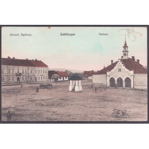 Zakliczyn. Gmach Sądowy. Ratusz. 1914