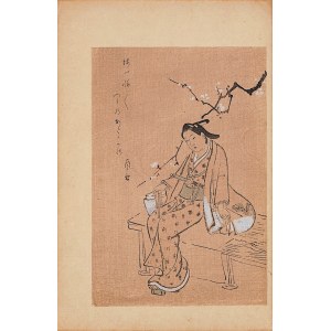 Watanabe Seitei (1851-1918), Onna-bugeisha - japońska wojowniczka, Tokio, 1891