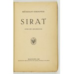 GURANOWSKI M. - Sirat. Opowieść wschodnia. Okł. E. Bartłomiejczyk. 1928