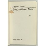 HERBERT Z. - Raport z oblężonego Miasta i inne wiersze - Pierwsze wydanie krajowe. II obieg