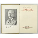 MAKUSZYŃSKI Kornel - Żywot pani i inne świecidełka. Poznań [1929]. Wyd. Polskie, R.Wegner. 16d, s. [8], 304, [5],...