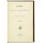MICKIEWICZ A. - Pisma. Neue Gesamtausgabe. T. 1-2. 1876-1894