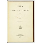 MICKIEWICZ A. - Writings. New complete edition. T. 1-2. 1876-1894