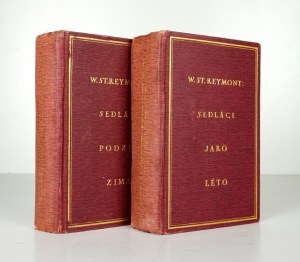 REYMONT W. St. - Sedlaci. Vol. 1-4 (in 2 vols.). Reymont's 