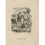 Einhundert Fabeln nach Lafontain mit 100 Bildern von J. J. Grandville. 1838