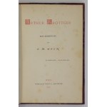 [GIŻYCKA Karolina] - Arthur Grottger. Eine Reminiscenz von F. M. Aren [pseud.]. Wien 1878. L. Rosner. 16d, s. [4],...