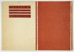 Výstava tapiserií a návrhů Heleny a Stefana Galkowských. 1966