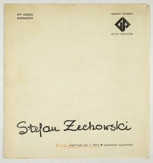 Stefan Zechowski. Exhibition of drawings. 1973.