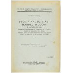 LUTMAN Tadeusz - Studja nad dziejami handlu Brodów w latach 1773-1880. Z mapą. Lwów 1937. Skład gł.:...