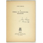 SCHMUCK Adam - Z Pińska do Augustowa kajakiem. Lwów 1937. PWKS. 8, s. 87, [1]. brosz.