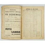 III MIĘDZYNARODOWY Wyścig Tatrzański dnia 24. VIII. 1930 organizowany pod protektoratem Pana Prezydenta Rzeczypospolitej...