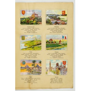 ALBUM nr 1 na obrazki wszystkich krajów świata wydany przez Firmę R. Sobczyk, Rybnik. Rybnik [przed 1939]....