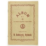 ALBUM nr 1 na obrazki wszystkich krajów świata wydany przez Firmę R. Sobczyk, Rybnik. Rybnik [przed 1939]....