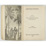 [INDIE]. ANTOLOGIA indyjska. Przekład Wandy Dynowskiej. T. 4: Gudżerati. Wyd. II znaczenie rozszerzone. Gandhi wyjątki z...