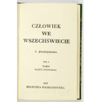 [INDIA] JINARAJADASA C. - Man in the Universe (According to the Occult). Vol. 1-2. translated by Wanda Dynowska....
