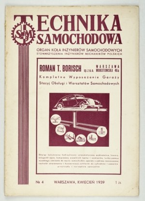 Automotive TECHNIQUE. R. 5, no. 4: IV 1939