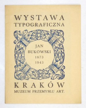 Typografische Ausstellung von Jan Bukowski 1947
