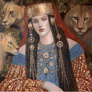 Grazyna Krzeminska, Michalda Queen of Sheba, 2024