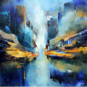 Tadeusz Machowski, N.Y.C. after rain, 2023