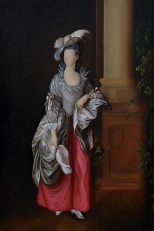 Daria Zbień, Blossom wg Thomasa Gainsborougha - The Honourable Mrs Graham, 2024