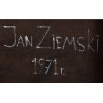 Jan Ziemski (1920 Kielce - 1988 Lublin), Bez tytułu, 1971