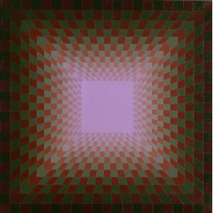 Hannes Beckmann (1909 Stuttgart - 1977 Hanover, New Hampshire), Sanftes Glühen, 1968