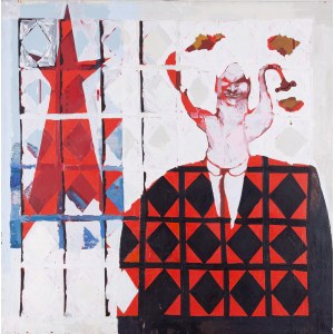 Ryszard Woźniak (geb. 1956, Białystok), Avanguardia Polacca (Zweites Begräbnis) aus der Serie: Schritt zurück, 1993