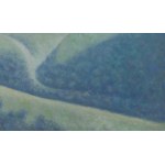 Jerzy Mierzejewski (1917 Karaków - 2012 Varsovie), Route dans la vallée, 2002