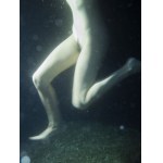 Martina Cirese (Roma 03/12/1988), a) Woman Underwater #5. Marsiglia, France 2020; b) Figures Underwater #1. Marseille, France, 2021. Dittico