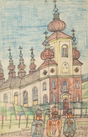 Nikifor Krynicki, Cerkiew Świętych Piotra i Pawła w Krynicy, 1936