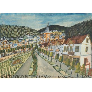 Nikifor Krynicki, Town Landscape from Krynica